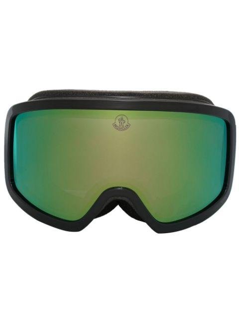 logo skii mask-frame sunglasses by MONCLER