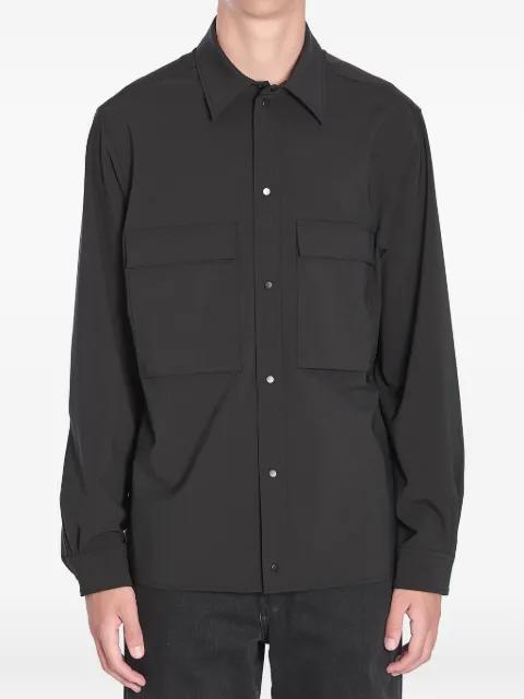 long-sleeve patch-pocket shirt by MONCLER
