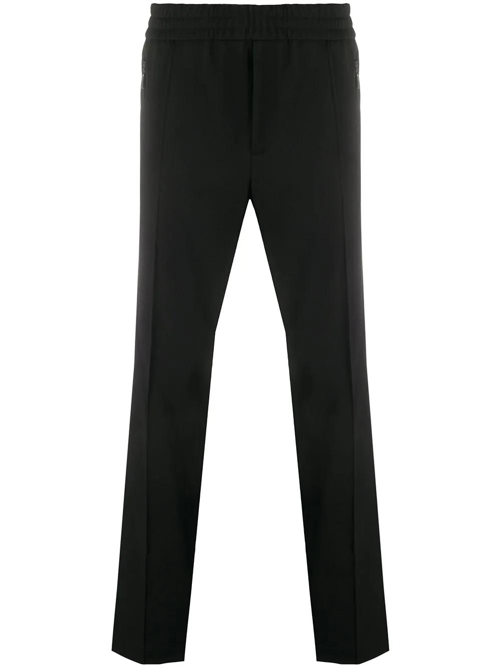 mid-rise straight-leg trousers by MONCLER