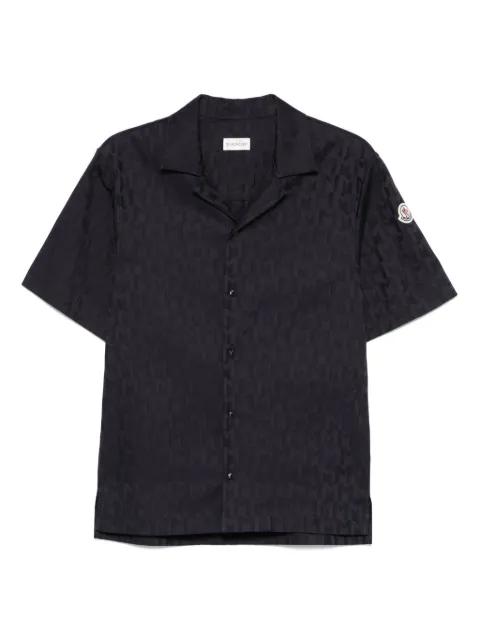 monogram-jacquard shirt by MONCLER