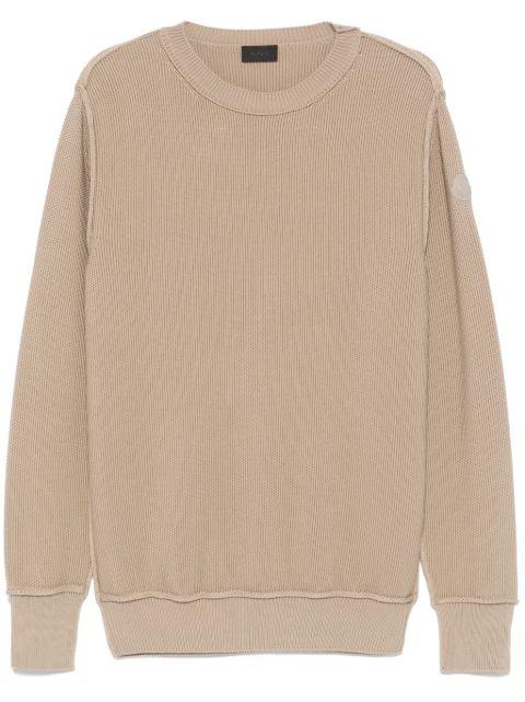 organic-cotton sweater by MONCLER