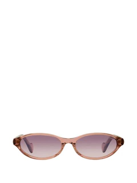 oval-frame sunglasses by MONCLER