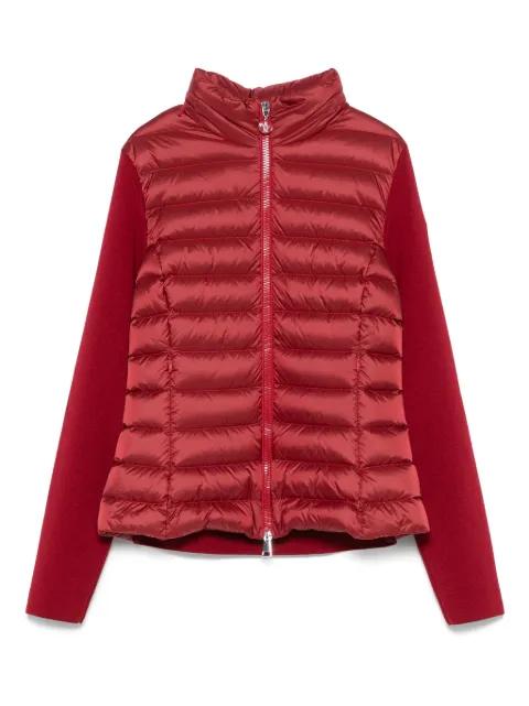 padded-front knit jacket by MONCLER