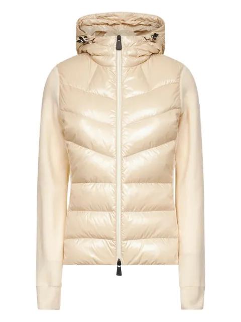 padded hoodied jacket by MONCLER
