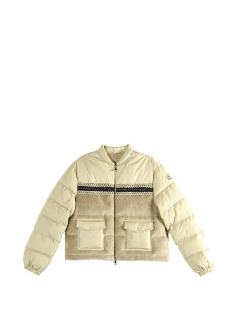 padded panelled jacket by MONCLER