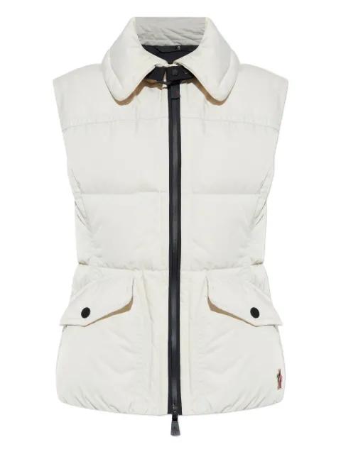 padded pocketed gilet by MONCLER