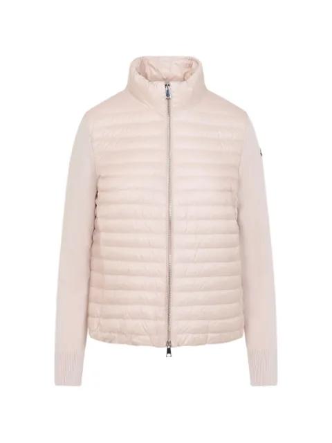padded zip-up cardigan by MONCLER