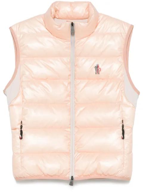 padded zip-up gilet by MONCLER