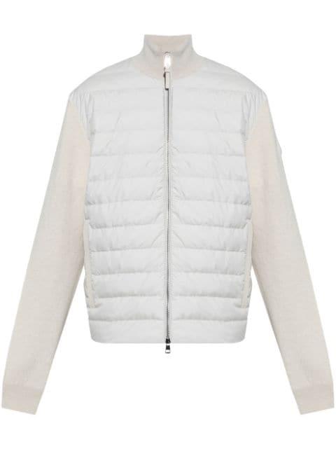 panelled cardigan by MONCLER