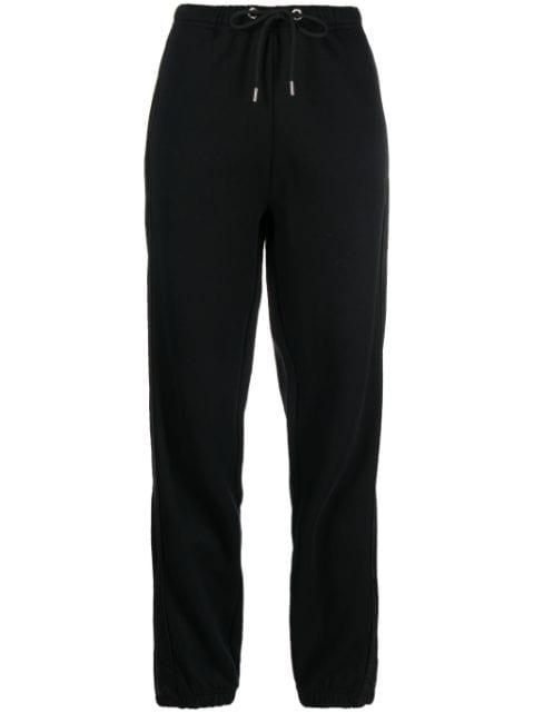 panelled cotton-blend track pants by MONCLER