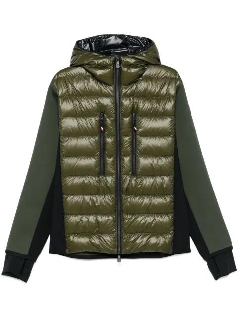 panelled down jacket by MONCLER