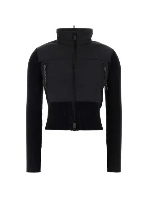 panelled-knit cardigan by MONCLER