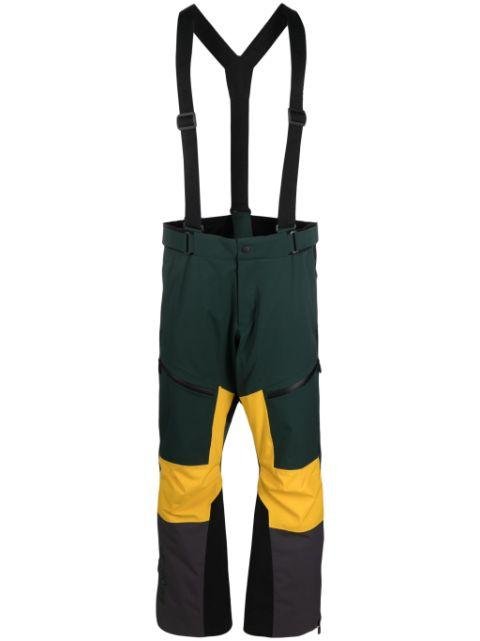panelled ski trousers by MONCLER