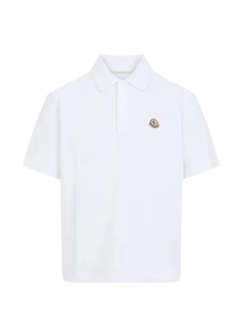 patch polo shirt by MONCLER