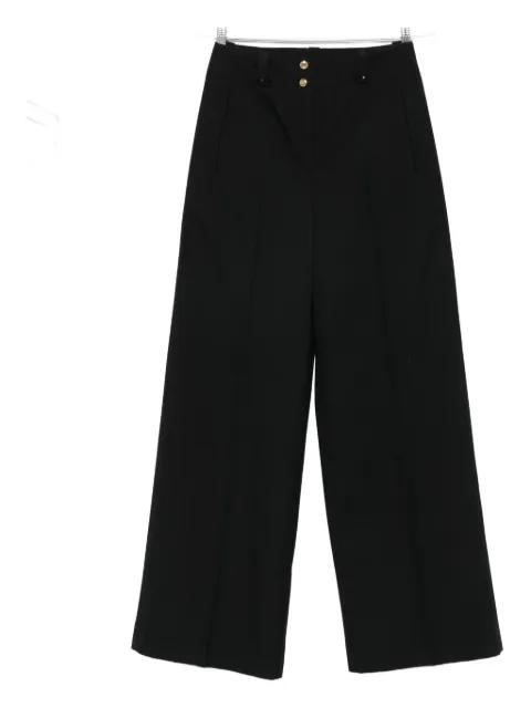 pleated wide-leg trousers by MONCLER