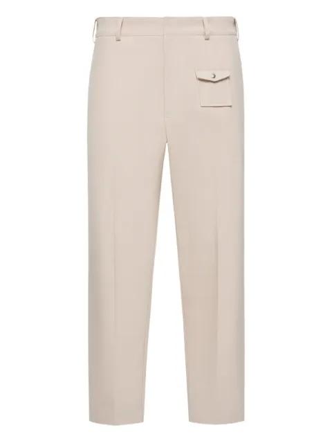 pocket-detail trousers by MONCLER