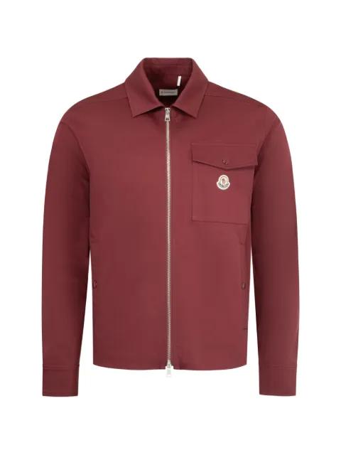 pocket zip shirt jacket by MONCLER