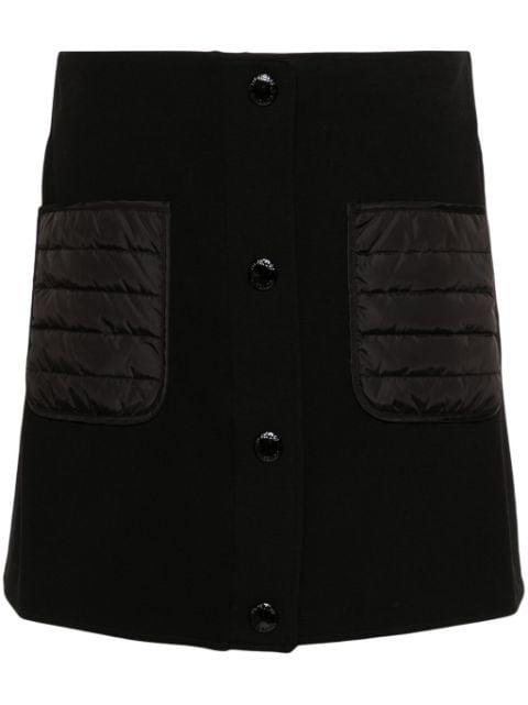 press-stud mini skirt by MONCLER
