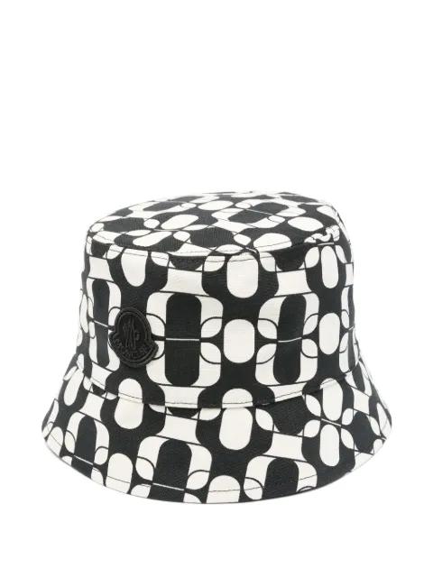 printed bucket hat by MONCLER