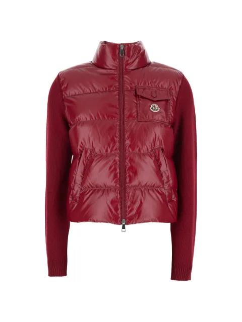 quilted-panel cardigan by MONCLER