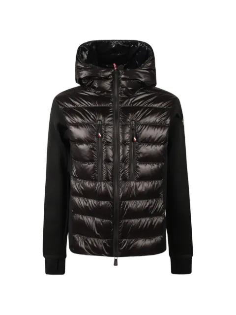 quilted panelled jacket by MONCLER