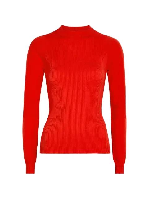 raglan-sleeved ribbed sweater by MONCLER