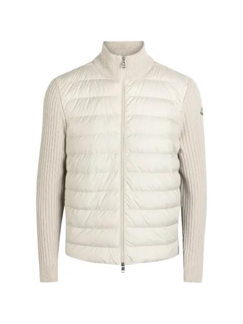 ribbed padded jacket by MONCLER