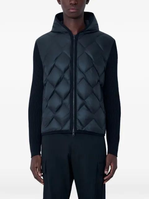 ribbed sleeves quilted gilet by MONCLER