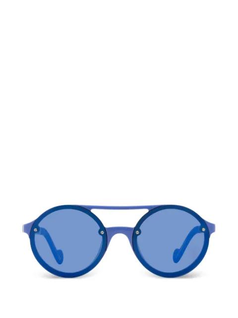 rimless round-frame sunglasses by MONCLER