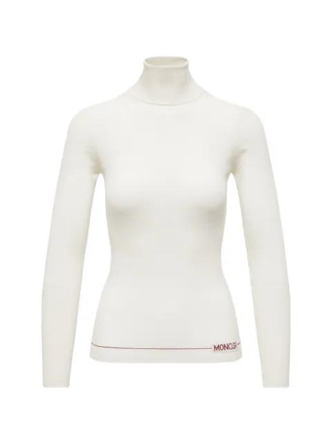roll neck knitted top by MONCLER