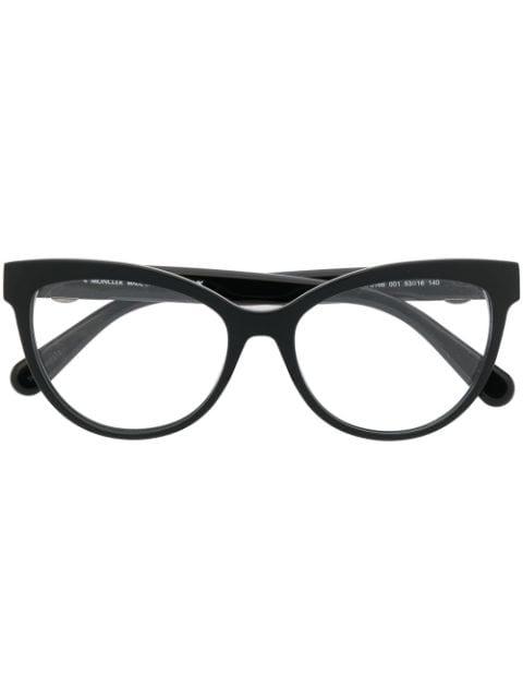 round-frame glasses by MONCLER