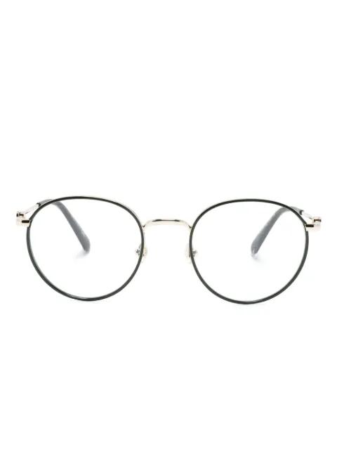 round-frame glasses by MONCLER