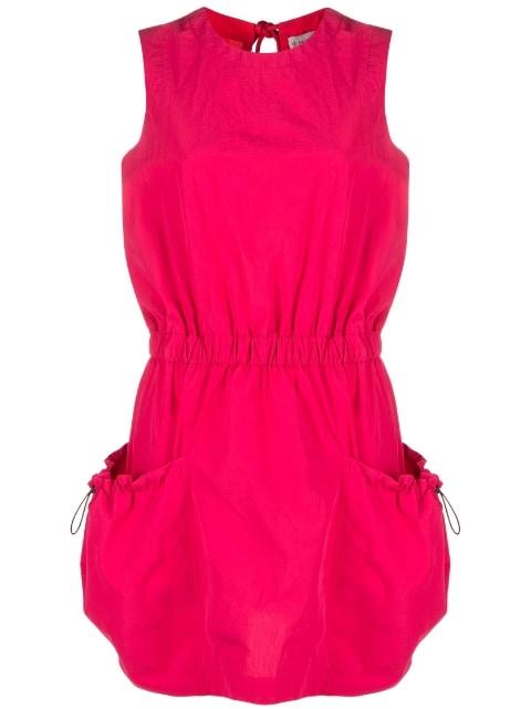 sleeveless cotton mini dress by MONCLER