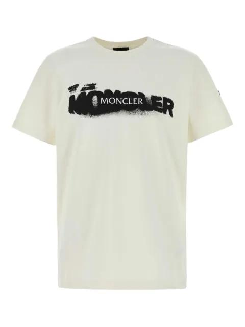 spray-print cotton T-shirt by MONCLER