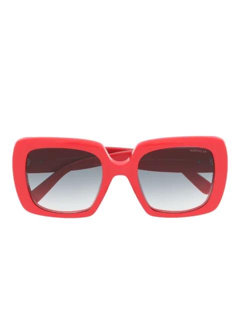 square-frame gradient sunglasses by MONCLER