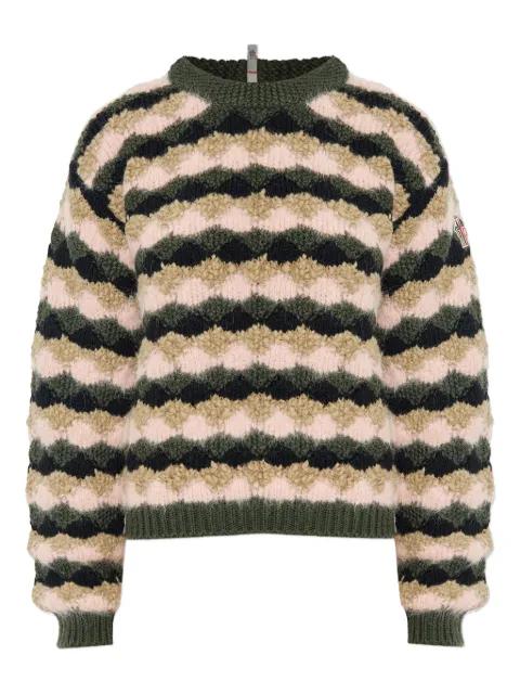 striped-pattern sweater by MONCLER