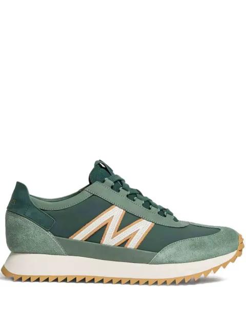 suede-panelled sneakers by MONCLER