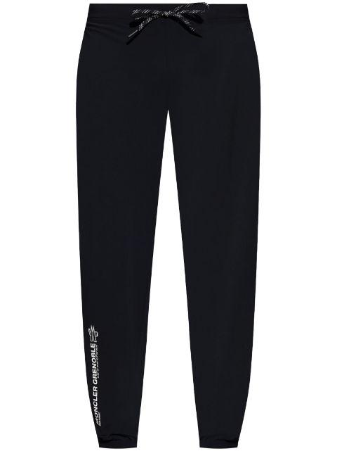 technical jersey track pants by MONCLER