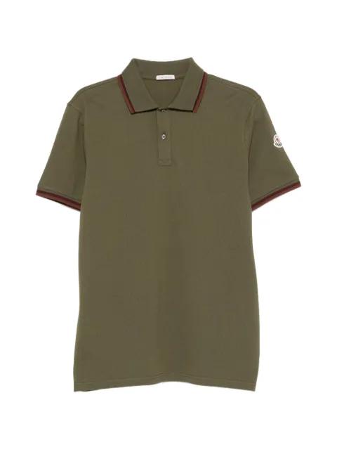 tipped polo shirt by MONCLER