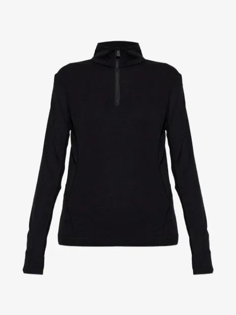 turtleneck half-zip base layer top by MONCLER