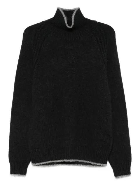turtleneck ribbed sweater by MONCLER