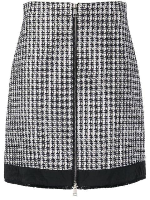 tweed A-line skirt by MONCLER
