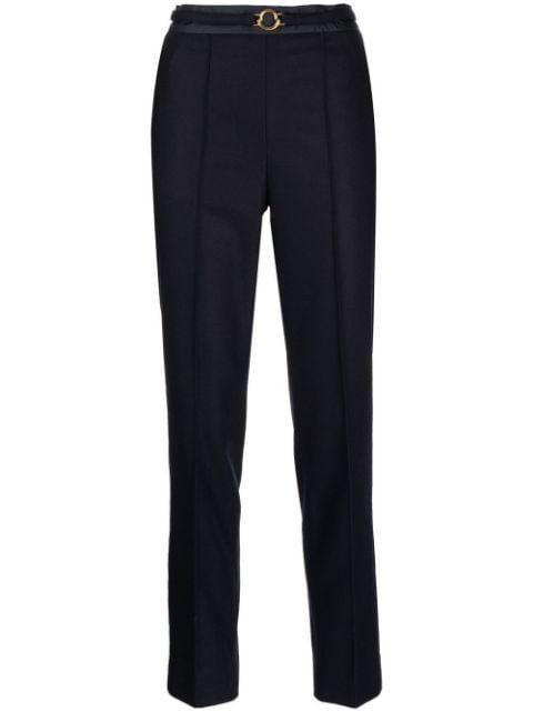 virgin wool tailored trousers by MONCLER