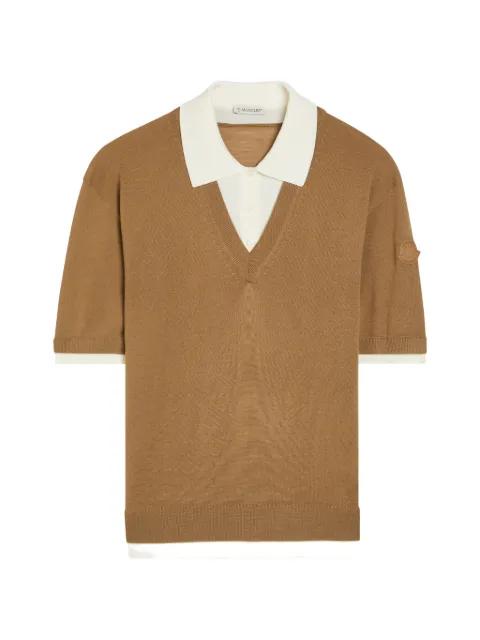 wool V-neck sweater by MONCLER