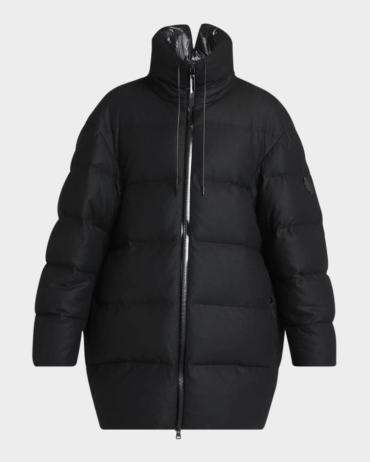 x EE72 by Edward Enninful Maarutha Long Down Jacket by MONCLER