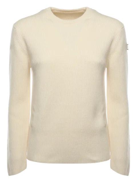 x Jil Sander logo-patch sweater by MONCLER