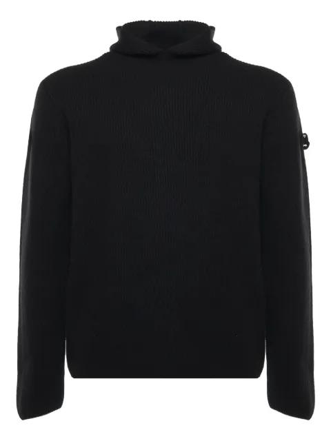 x Jil Sander ribbed hoodie by MONCLER