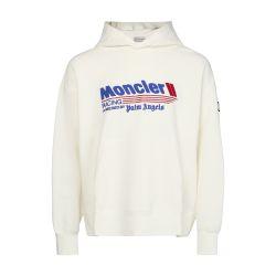 x Palm Angels - Cotton hoodie sweater by MONCLER