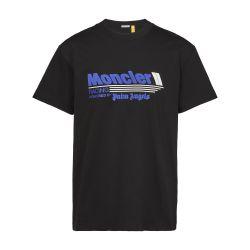 x Palm Angels - Cotton jersey t-shirt by MONCLER