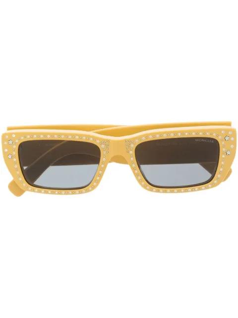 x Palm Angels square-frame sunglasses by MONCLER